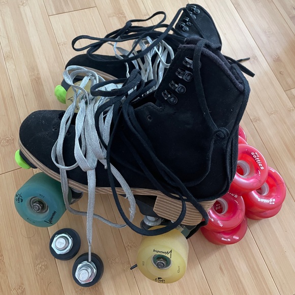 Womens Jackson Vista Artistic Skates Viper Nylon Plate + Extras - Picture 1 of 6